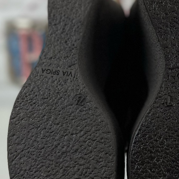 Via Spiga Brown Suede Lace Up Wedge Boots Size 7 1/2 - Picture 10 of 10